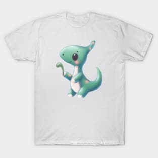 Cute Dinosaur Drawing T-Shirt